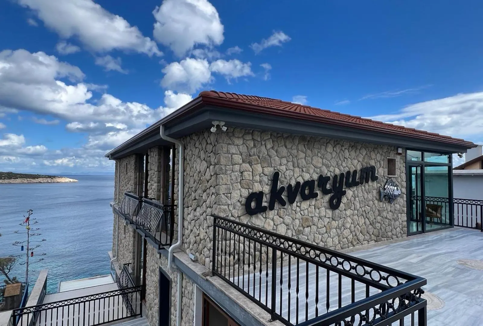 Akvaryum Butik Otel location